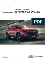 Accessories Reference Catalog: All-New 2019 Chevrolet Blazer