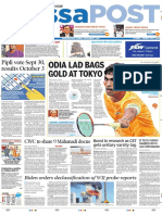 Odia Lad Bags Gold at Tokyo: Pipli Vote Sept 30, Results October 3