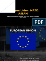 European Union/ NATO/ Asean: Mikalyn Alimurong, Kyle Danganan, Anna Marie Pamintuan, Jedidiah Joyce Yambot