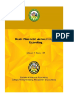 Basic Financial Accounting and Reporting: Ishmael Y. Reyes, CPA