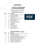 Valuation of Inventories: A Cost-Basis Approach: True-False