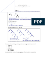 Latihan Matematika - KPK l1