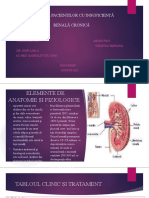 Îngrijirea Pacien Ilor Cu Insuficien Ă Renală Cronică