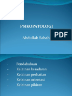 11 Psikopatologi