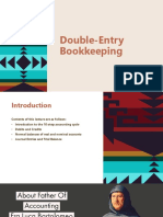 Introduction To Double Entry Bookkeeping
