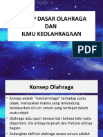 Konsep Dasar Olahraga