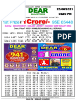 1crore/-: 1st Prize 95E 05448