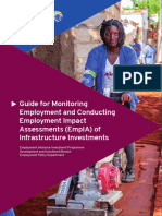 Guide For Monitoring Employment and Conducting Employment Impact Assessments (Empia) of Infrastructure Investments