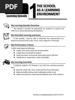 My Learning Episode Overview