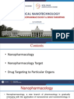 Biomedical Nanotechnology: Lecture 17: Nanopharmacology & Drug Targeting