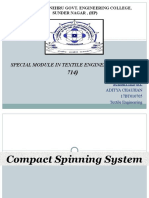 Special Module in Textile Engineering: Jawahar Lal Nehru Govt. Engineering College, Sunder Nagar, (HP)