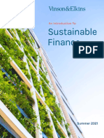 Sustainable Finance: An Introduction To