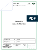 Scissor Lift Mechanical Standard V2.1 - JLR-MEES-TD-156-011 - BIW