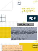 TugasKelompok - PowerPointPresentation - Decibel and Application - Kelas D