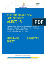 The CBC Black Sea Jop Project: Alect R