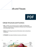 Lecture and Lab Guide Cells and Tissues