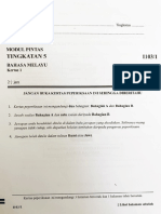 Selangor - Bahasa Melayu K1K2 Trial SPM 2020