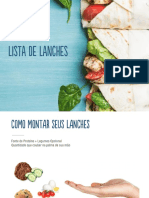 Lista de Lanches PDF