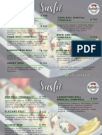 Menu Fantastico Sushi