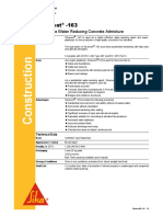 Sikament - 163: High Range Water Reducing Concrete Admixture