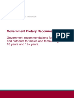 Government Dietary Recommendations