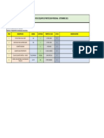 Requerimiento de Epp Residuos - Atacocha - Setiembre