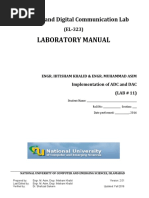 Laboratory Manual: Analogue and Digital Communication Lab