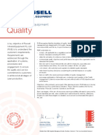 RME Integrated Management System Directive - Quality (Uncontrolled)