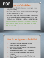 Steps in Bible Sharing