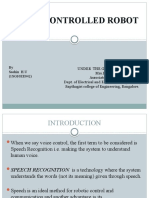 Voice Controlled Robot Design