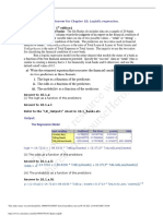 Logistic Regression Model for Bank Financial Condition