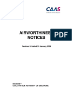 CAAS Revises Airworthiness Notices Revision 24