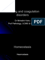 Pathology Bleeding Disorders