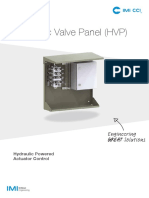 Hydraulic Valve Panel (HVP) : Engineering