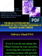 Faquin Milian System and Molecular Advances in Diagnosis Salivary Gland Tumors