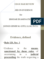 Judge Gito - Lecture on Evidence.Legal Edge (1)