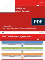 National Health Reform Agreement Details