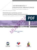 Materiales de Referencia y Comparaciones Interlaboratorios