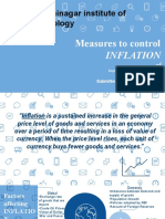 Measures to Control Inflation in India