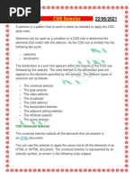 CSS Selector