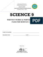 Science 9 Chemistry