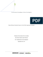 Reconocimiento Del Paradigma y La Línea de Investigación