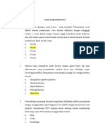 Soal Parasitologi Kelompok 3-5