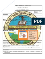 GUIA DE APRENDIZAJE # 3 - GRADO 4° - (2p) - 24 DE MAYO AL 16 DE JUNIO