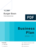 Food Truck Business Plan Example