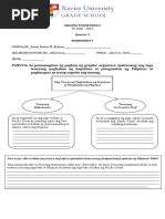 Araling Panlipunan Grade 5 Worksheets | PDF