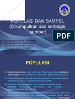 Populasi dan Sampel