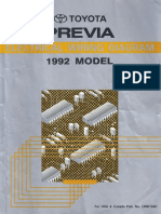 1992 Toyota Previa Electrical Diagram
