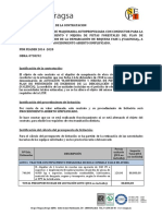 Alquiler maquinaria mantenimiento pistas forestales Requena