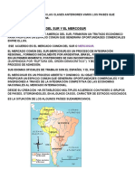 America Del Sur Y El Mercosur: (Suspendida Por "Ruptura Del Orden Democrático")